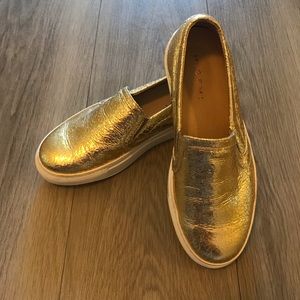 MGemi Gold Cerchio Sneakers